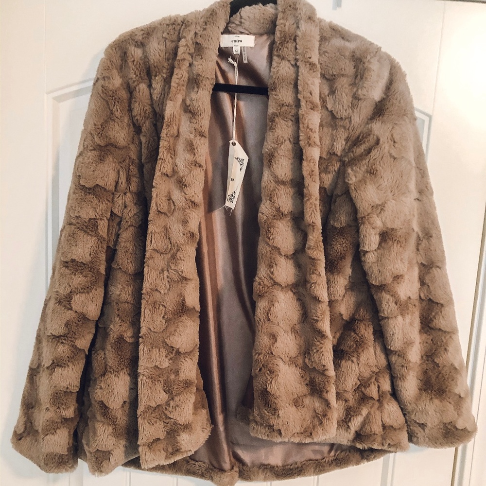 Warm & Cozy faux fur jacket
